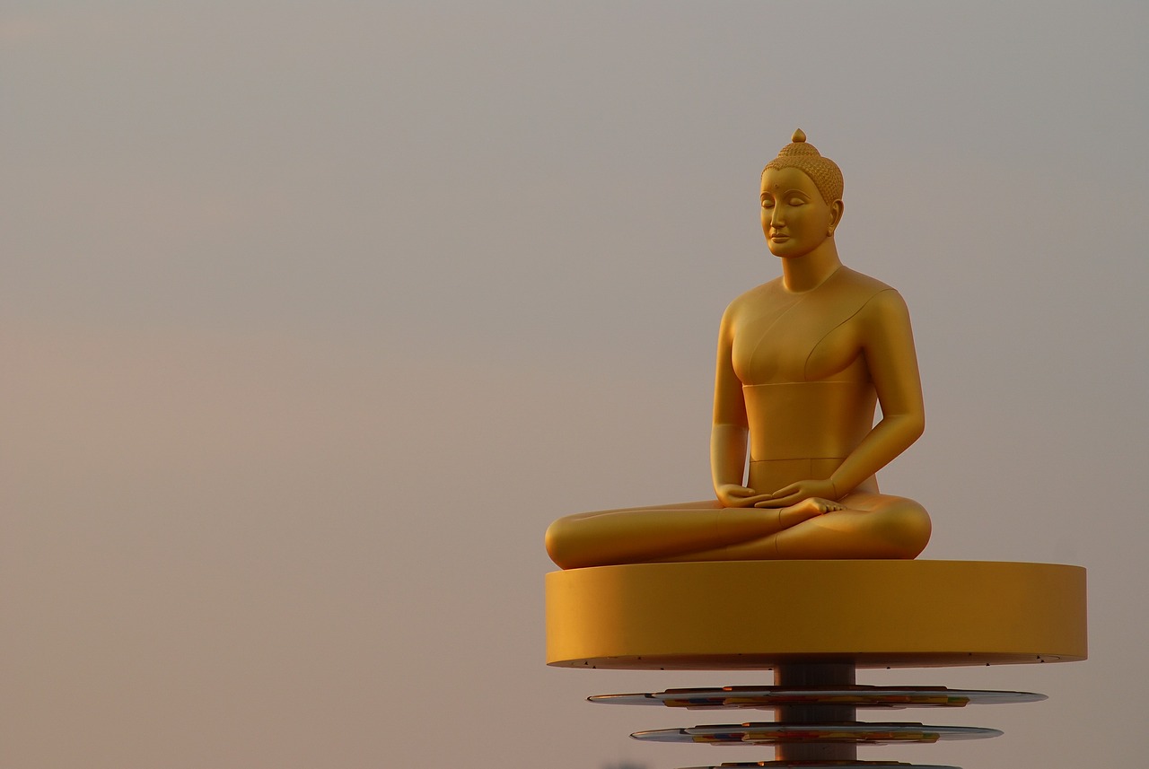 buddha buddhism gold free photo