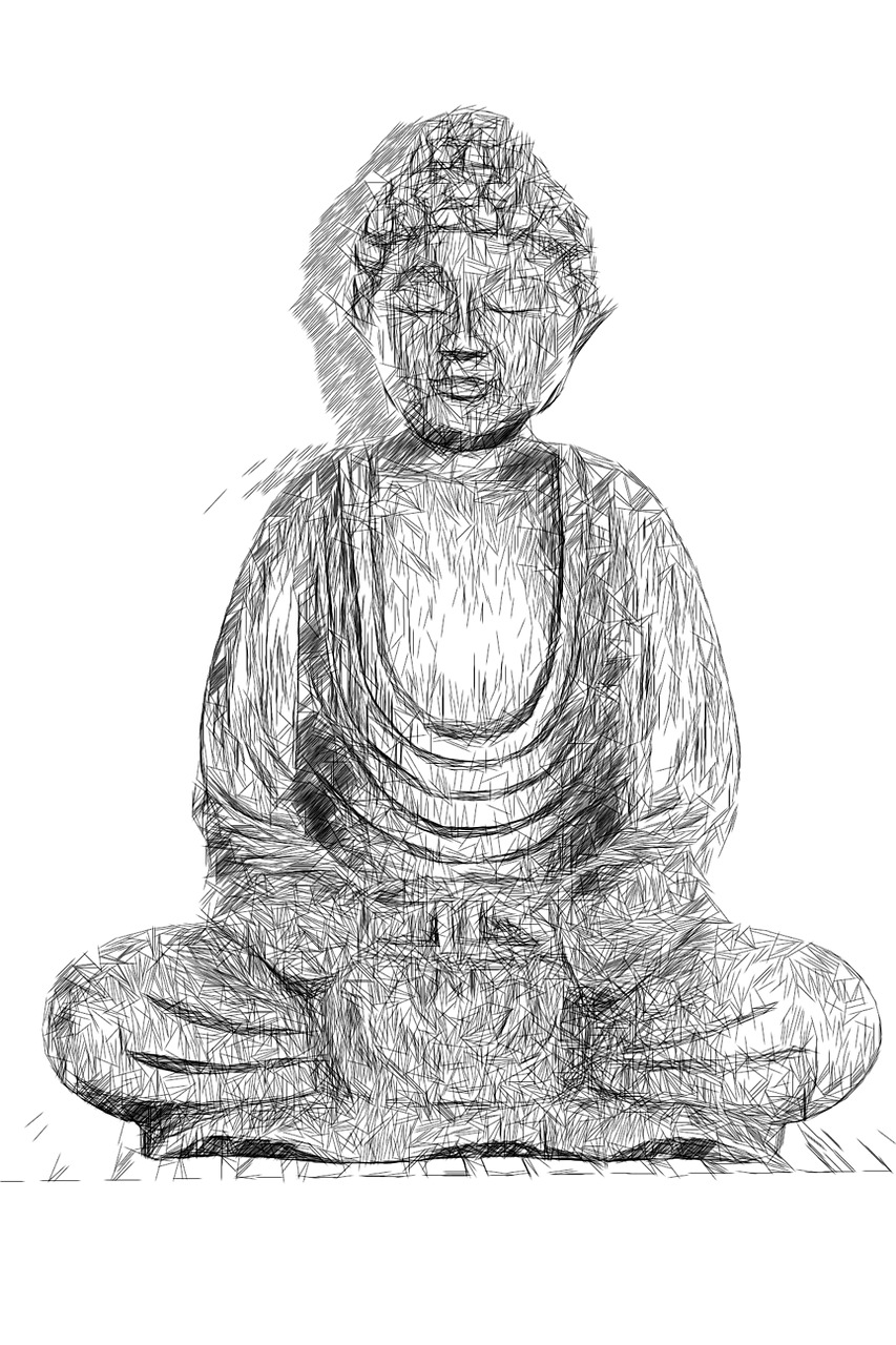 buddha buddhism statue free photo