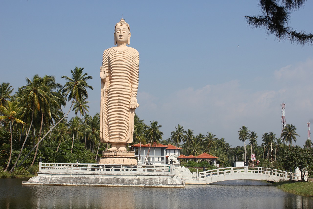 buddha sri lanka monument free photo