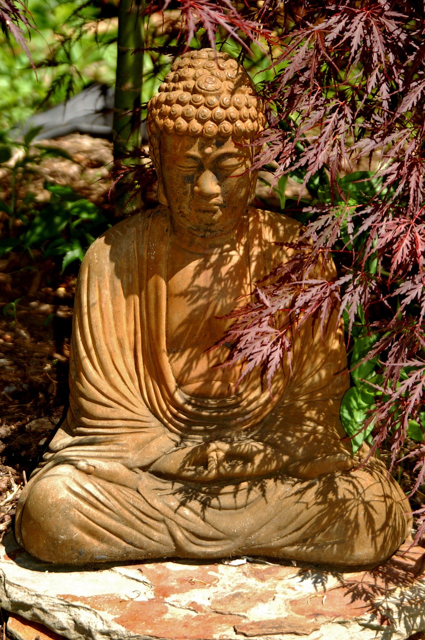 buddha buddhism statue free photo