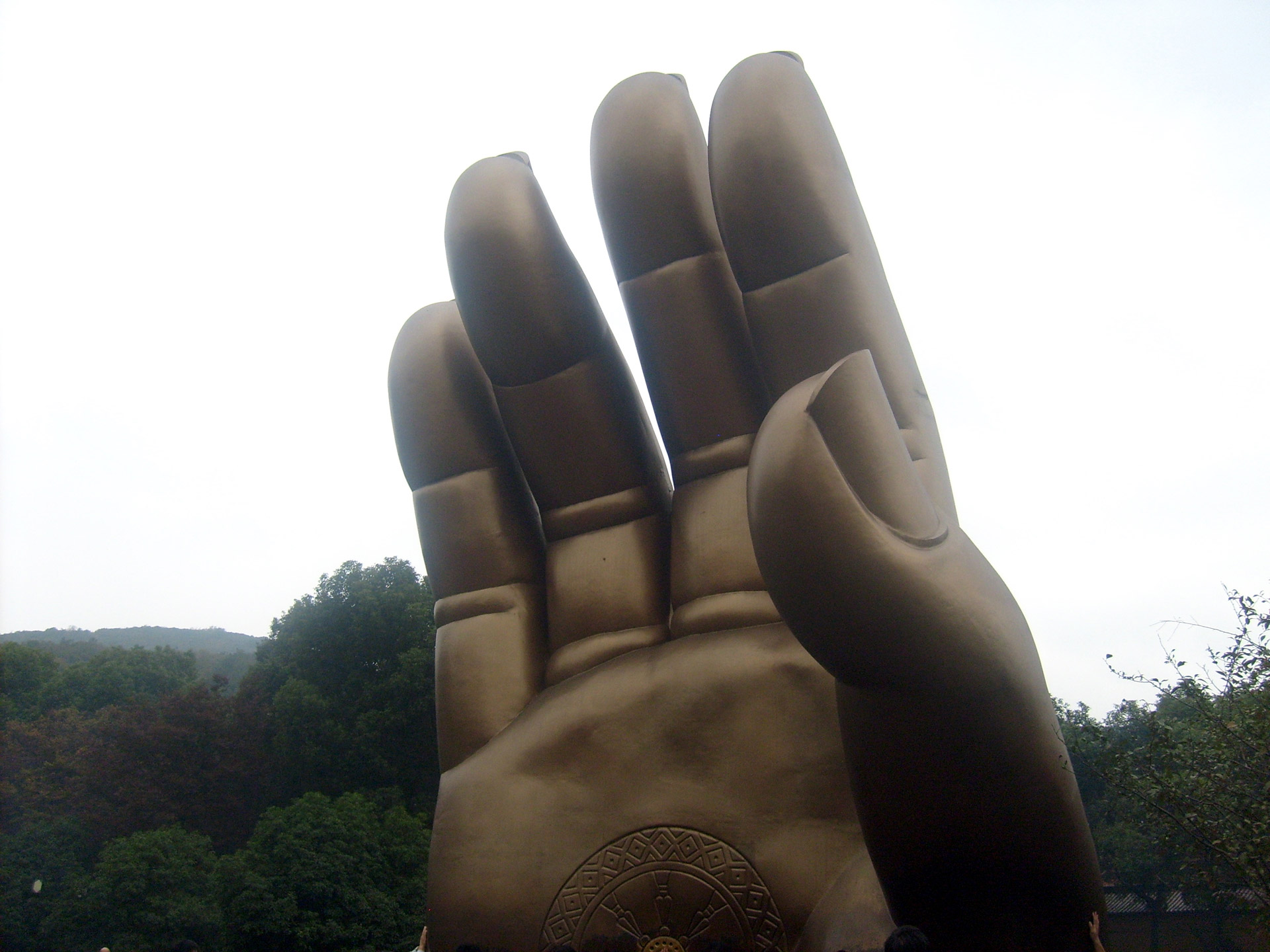 hand sculpture buddha free photo