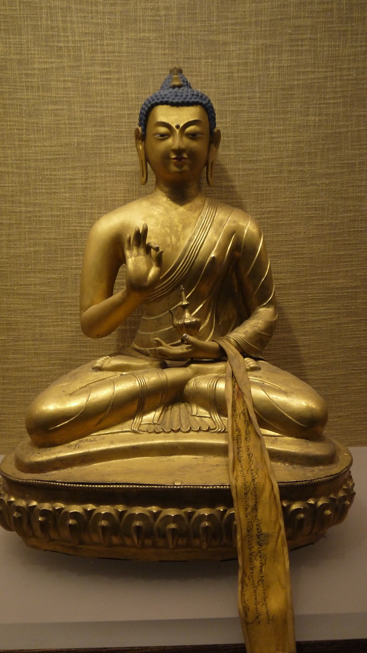 buddha statues museum ancient times free photo