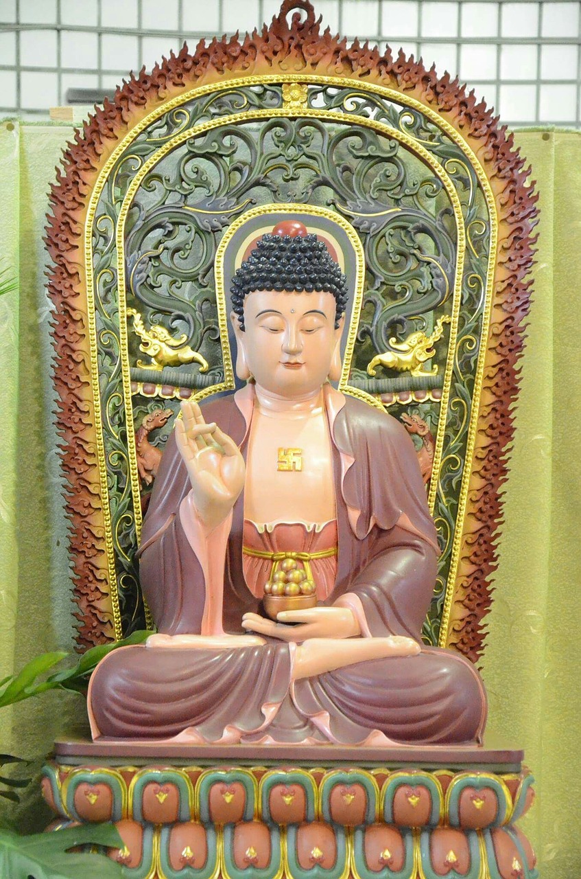buddha statues taiwan buddhism free photo