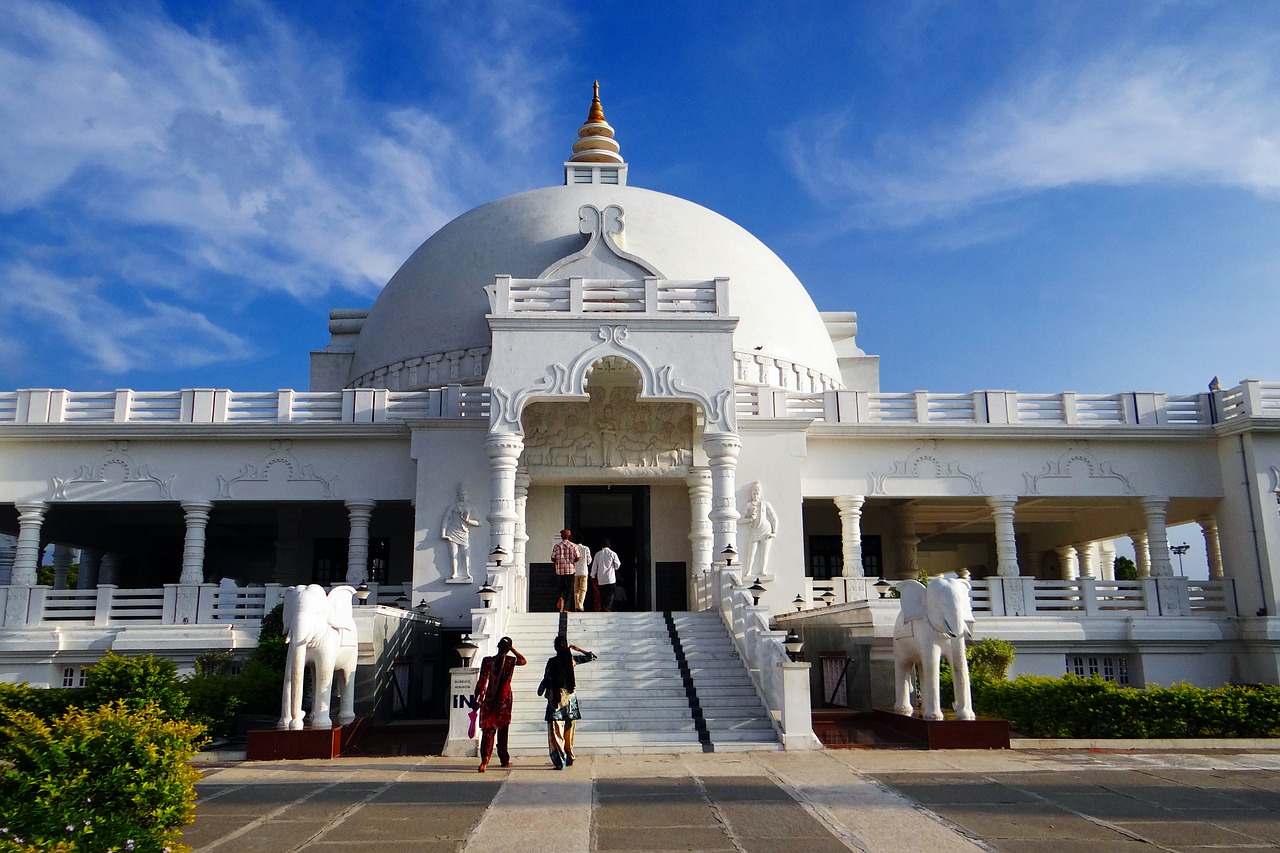 buddha vihar dome gulbarga free photo