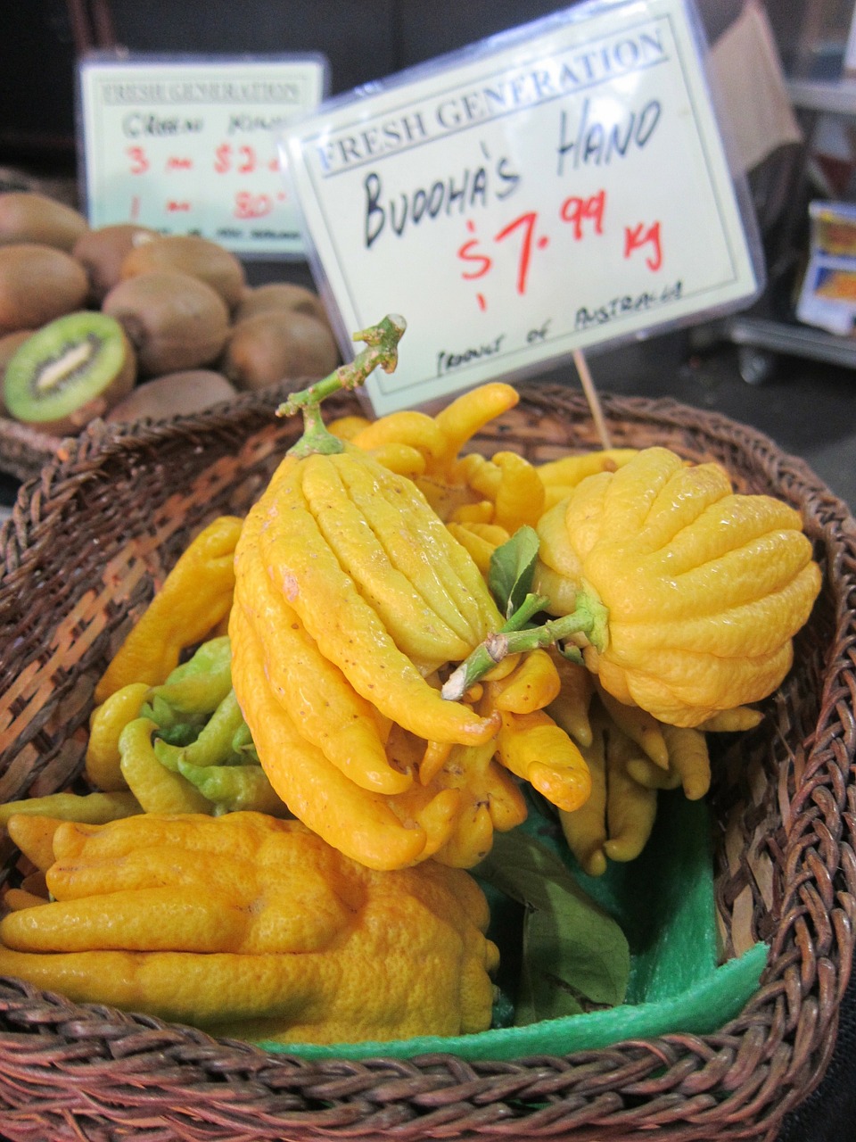 buddha's hand fruit citrus medica free photo