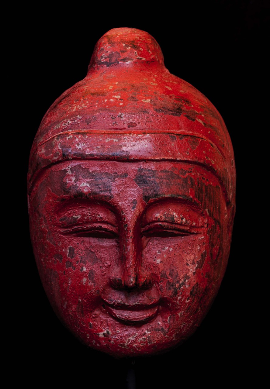 buddhism buddha mask free photo