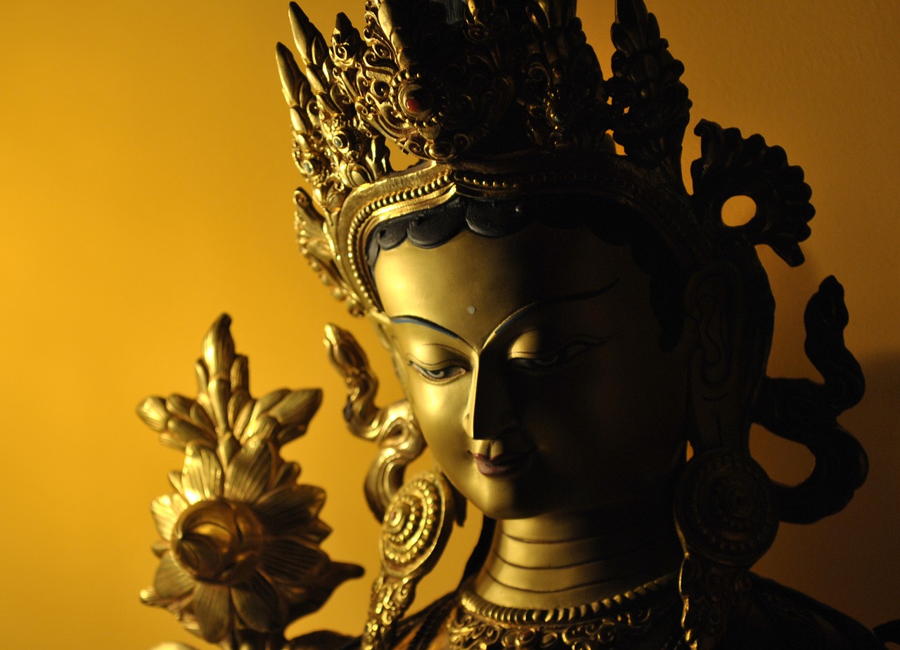 buddhism tara statue free photo