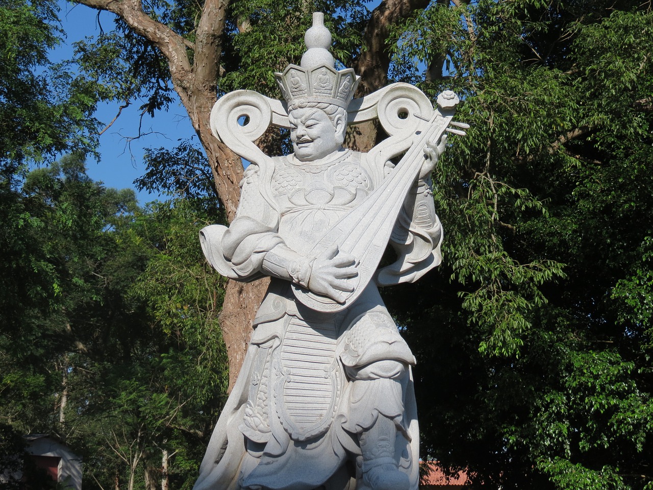 buddhism chines statue free photo