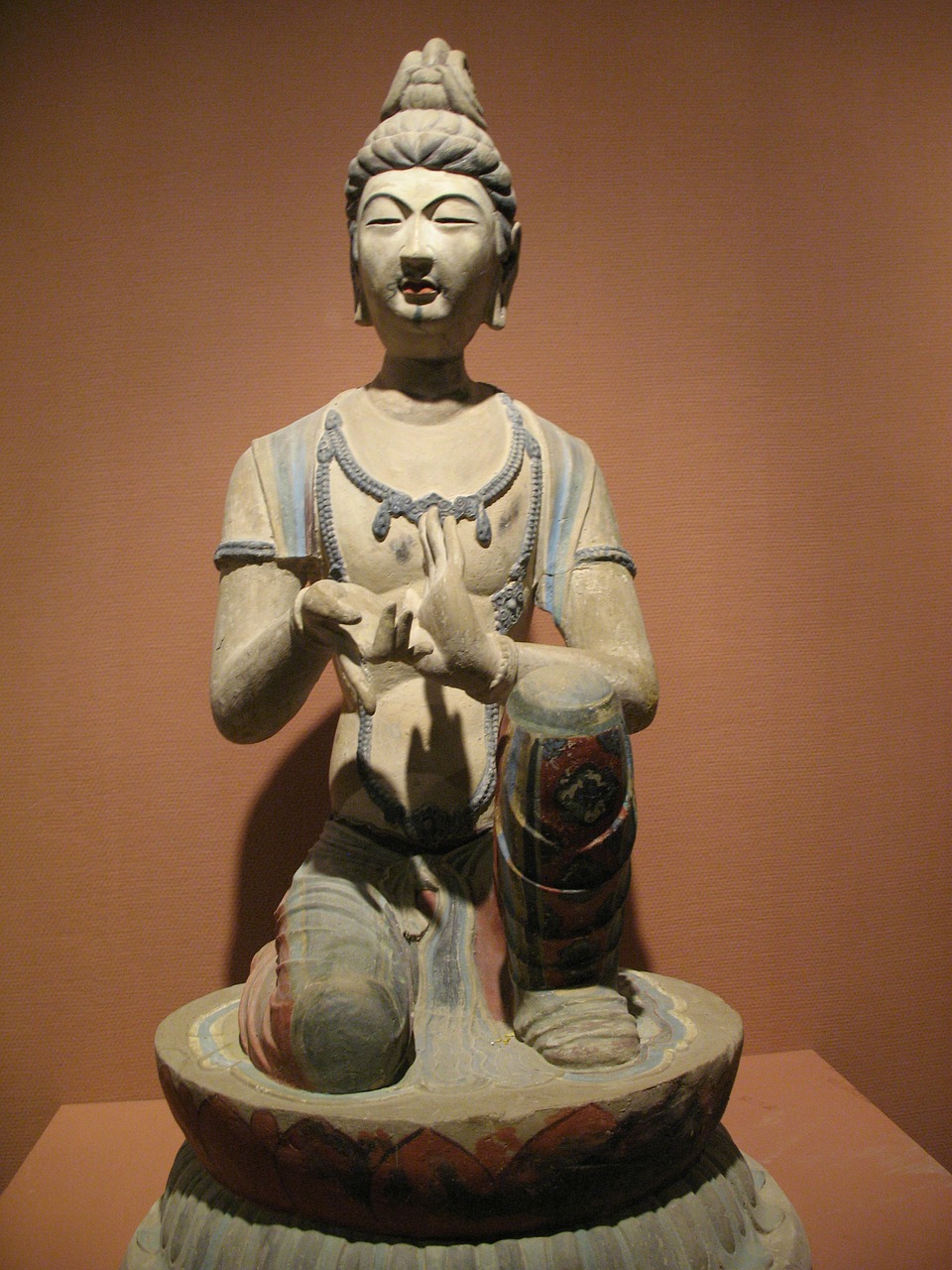 buddhism dunhuang statue free photo