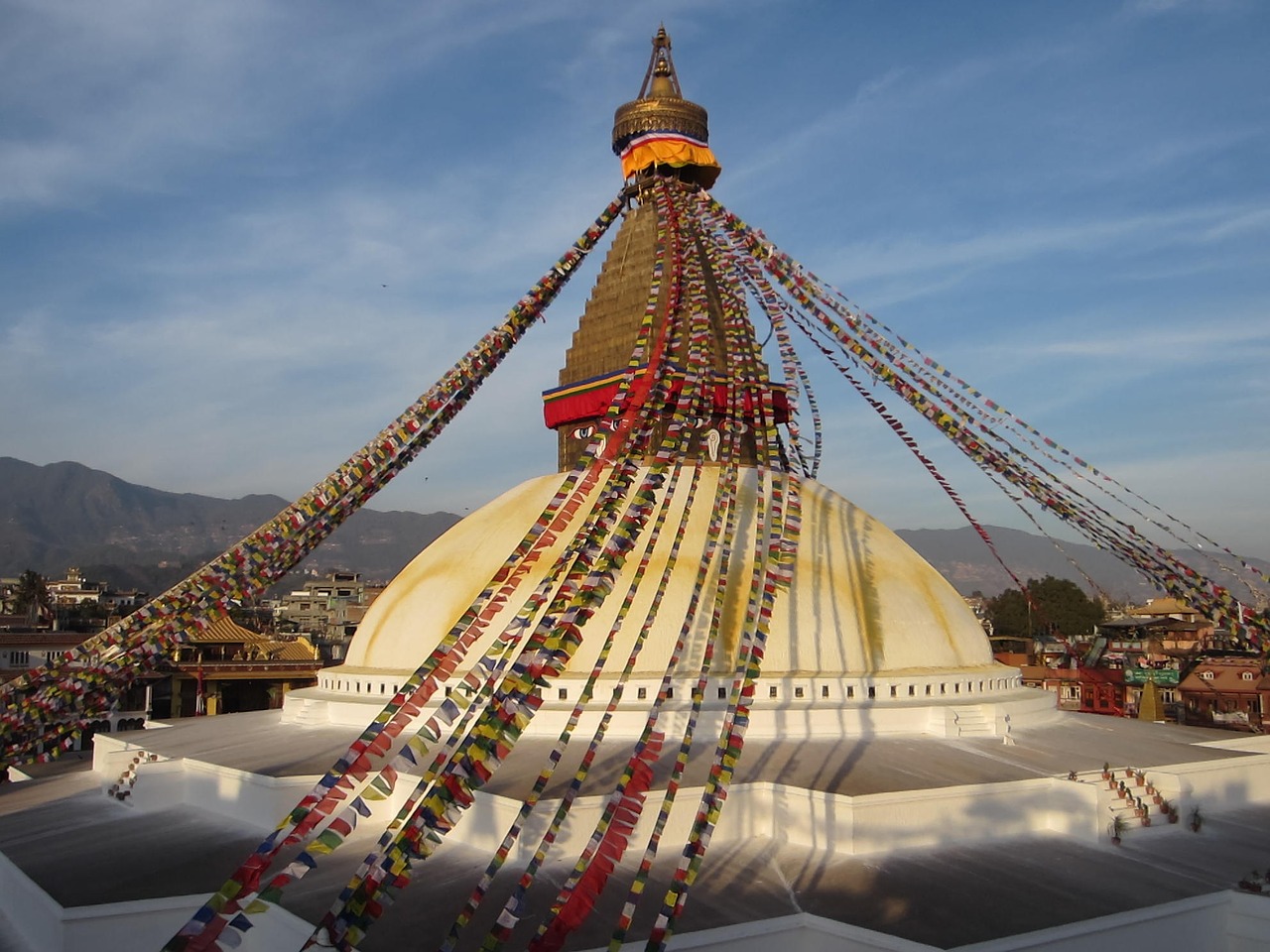 buddhist stupa buddhism free photo