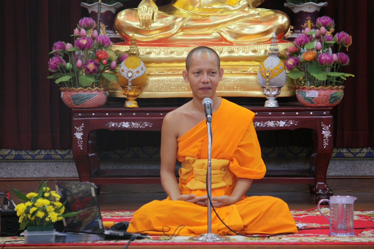 buddhists thailand religious free photo