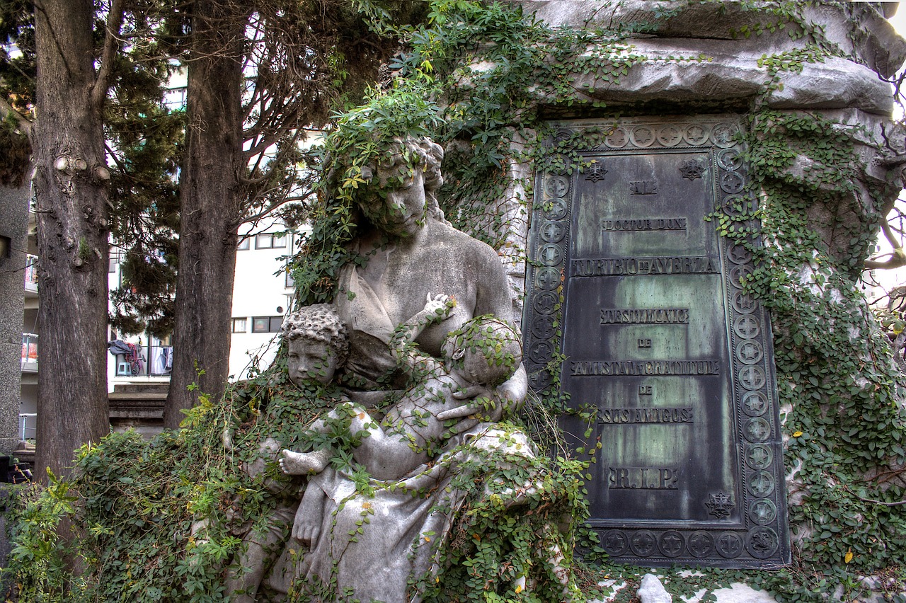 buenos aires argentina recoleta cemetery free photo