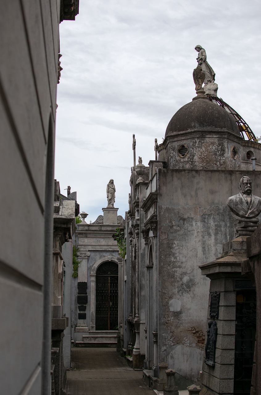 buenos aires  recoleta  cemetery free photo