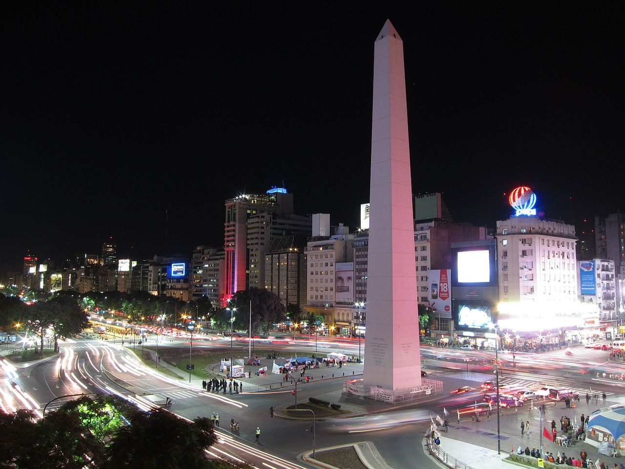 buenos aires argentina obelisk free photo