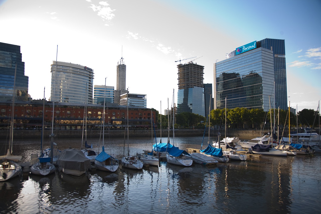 buenos aires city puerto madero free photo