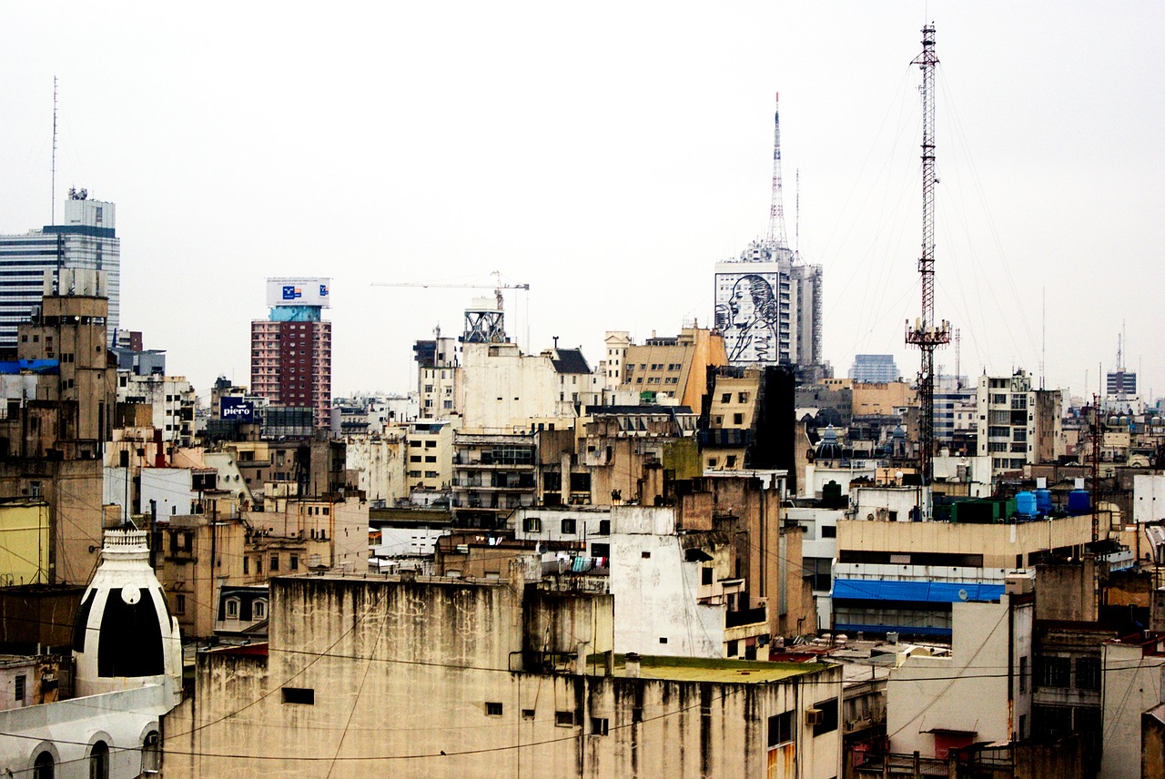 buenosaires city buildings free photo