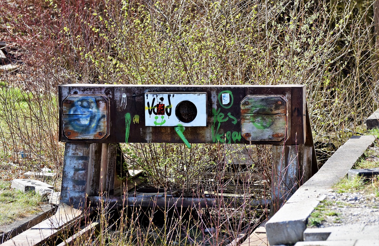 buffer stop  brake buffer stop  lost places free photo
