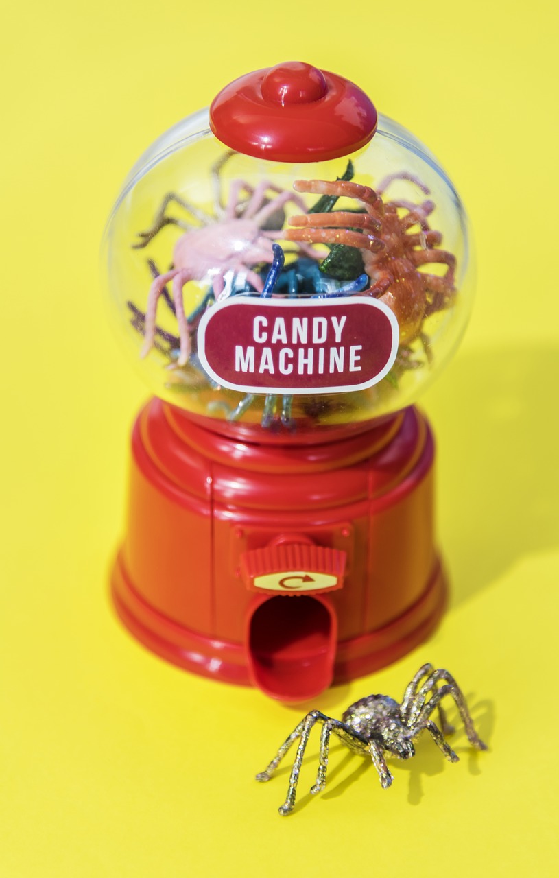 bug  candy  candy machine free photo