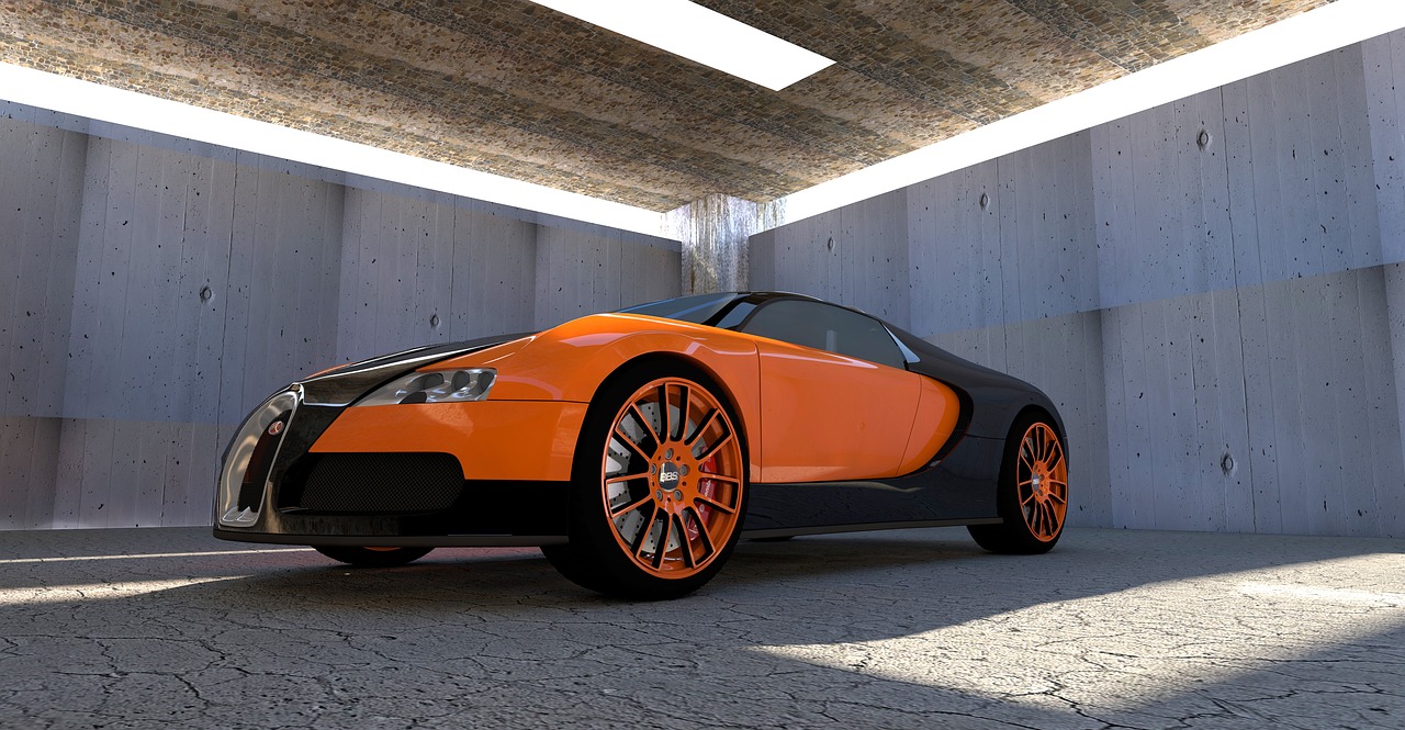 bugatti veyron automobile free photo
