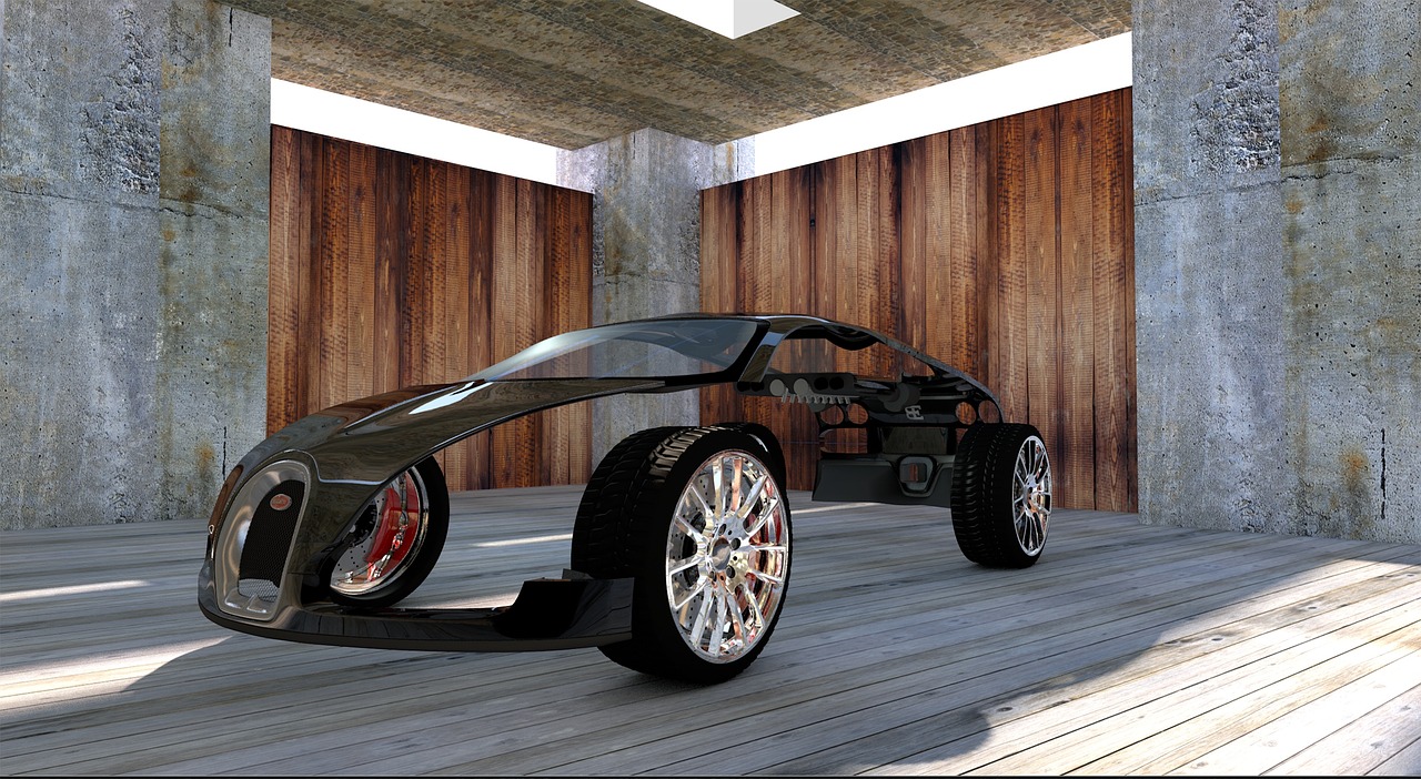 bugatti veyron sports car free photo