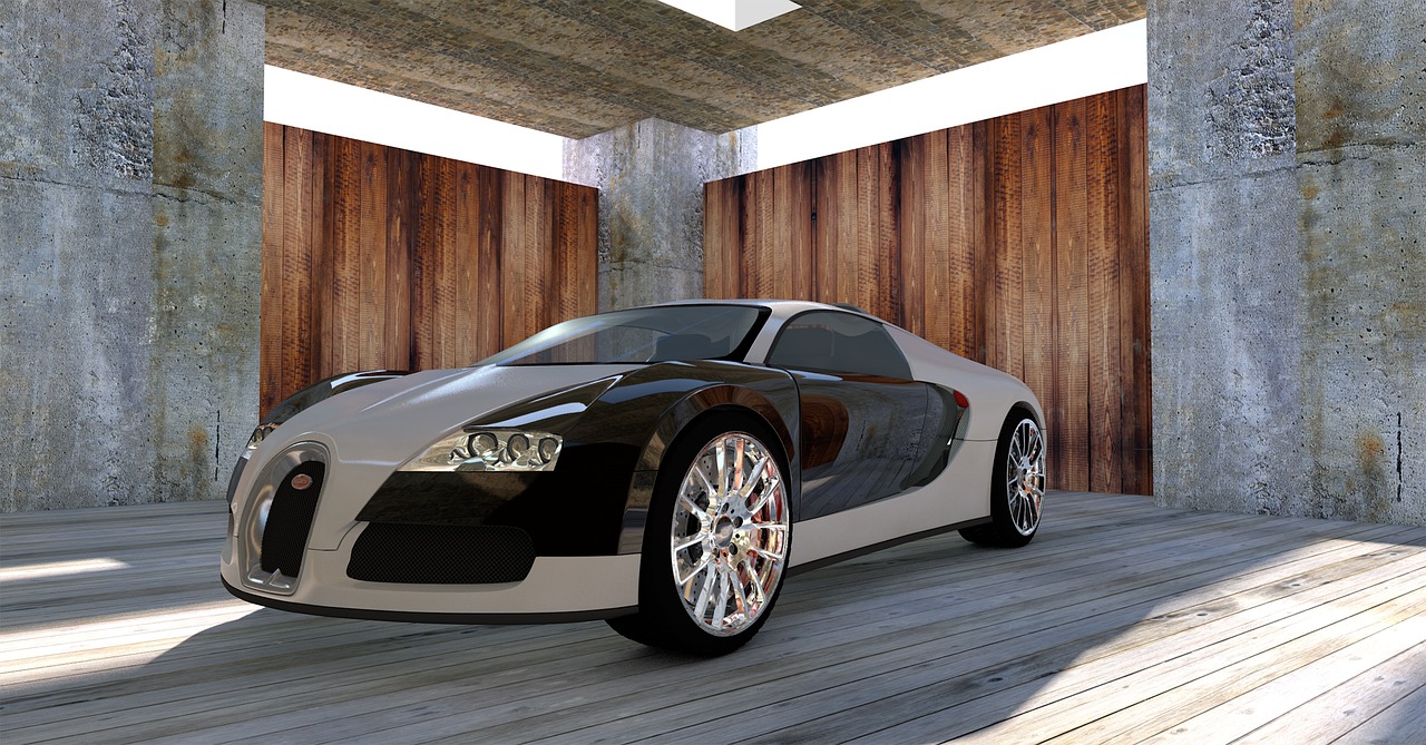 bugatti veyron sports car free photo