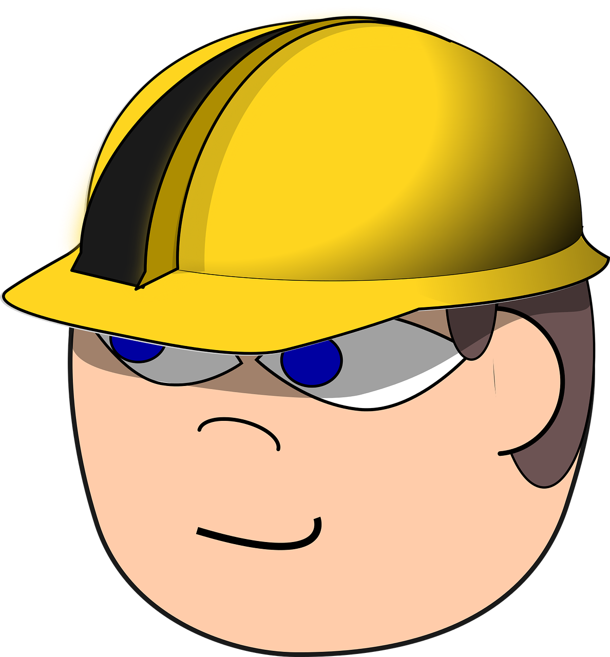 builder comic characters construction free photo