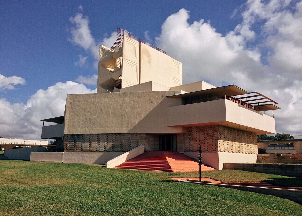 building design frank lloyd wright free photo