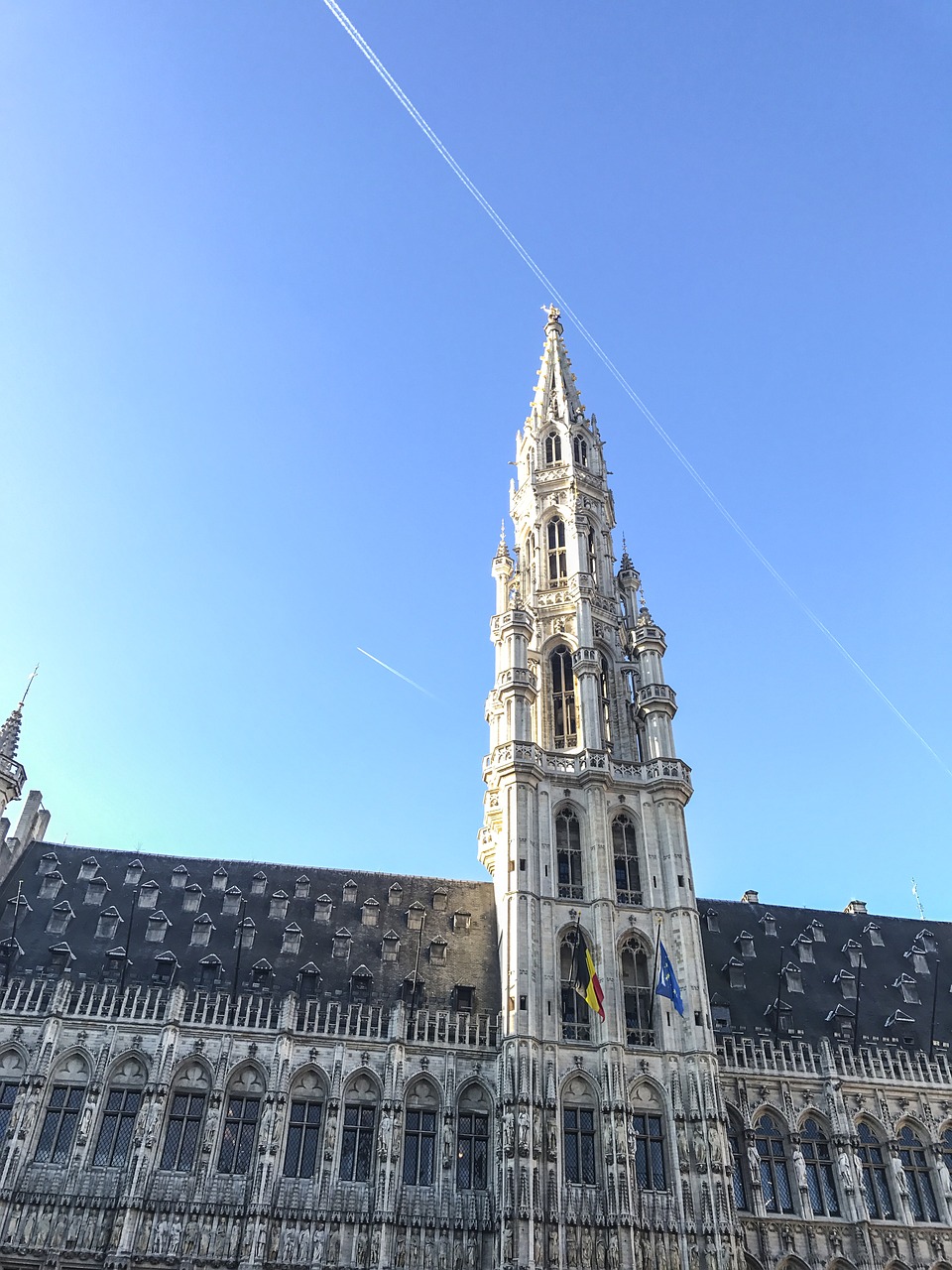 building gothic brussels free photo