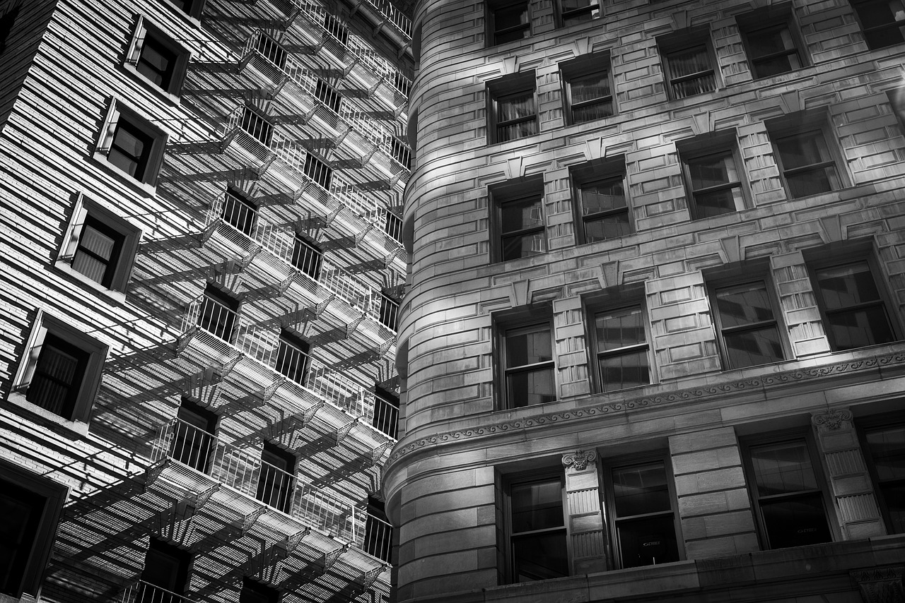 building abstract architecture free photo