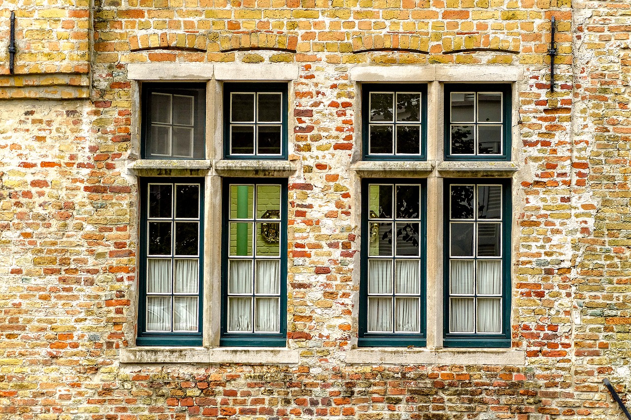 building facade window free photo