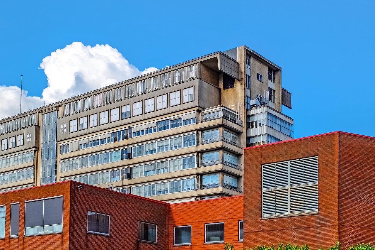 building ancient hospital free photo