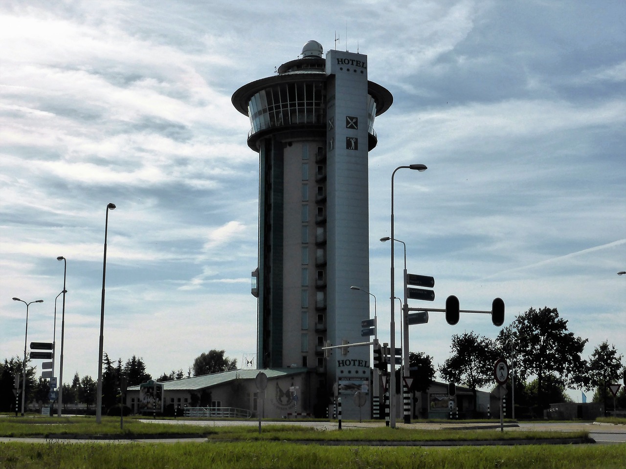 building water tower architecture free photo