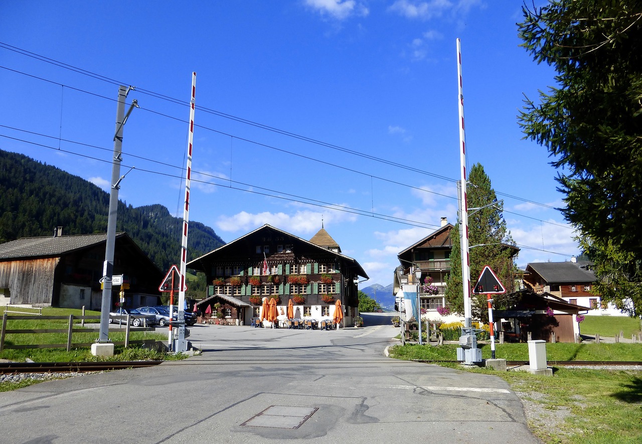 building switzerland mountain free photo