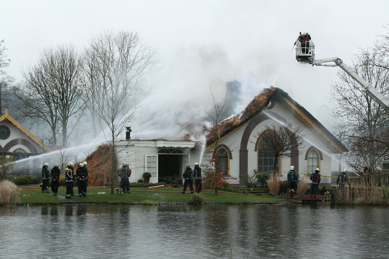 building  fire  fire department free photo