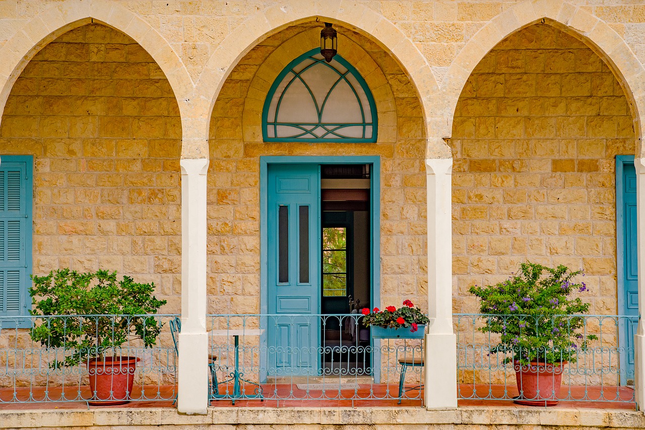 building  facade  arch free photo