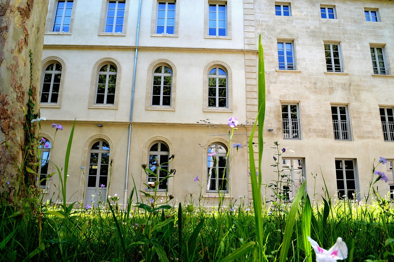 building avignon monument free photo