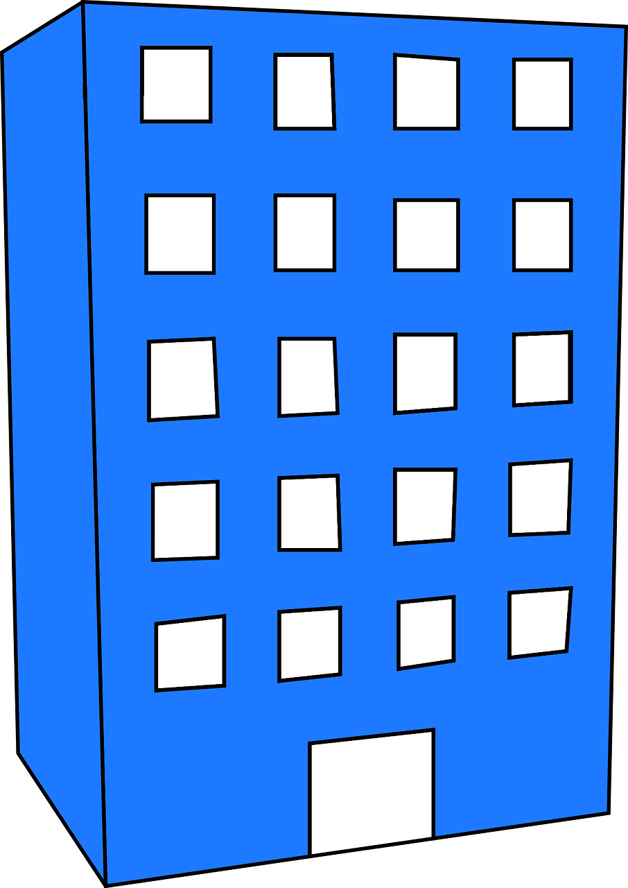 building blue free vector graphics free photo