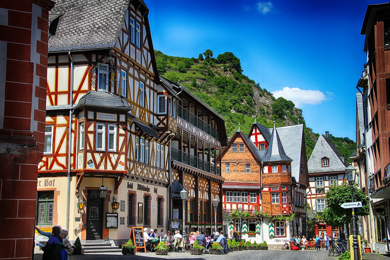 building europe bacharach free photo