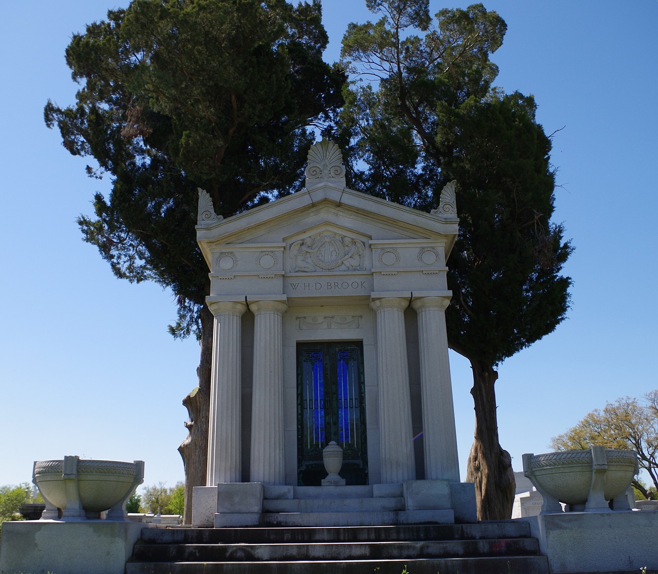 building cemetery grave stones free photo