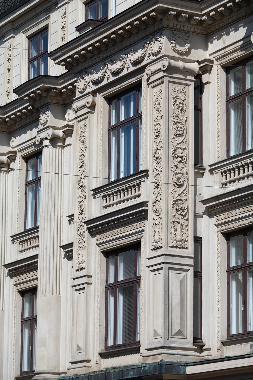 building gray windows free photo