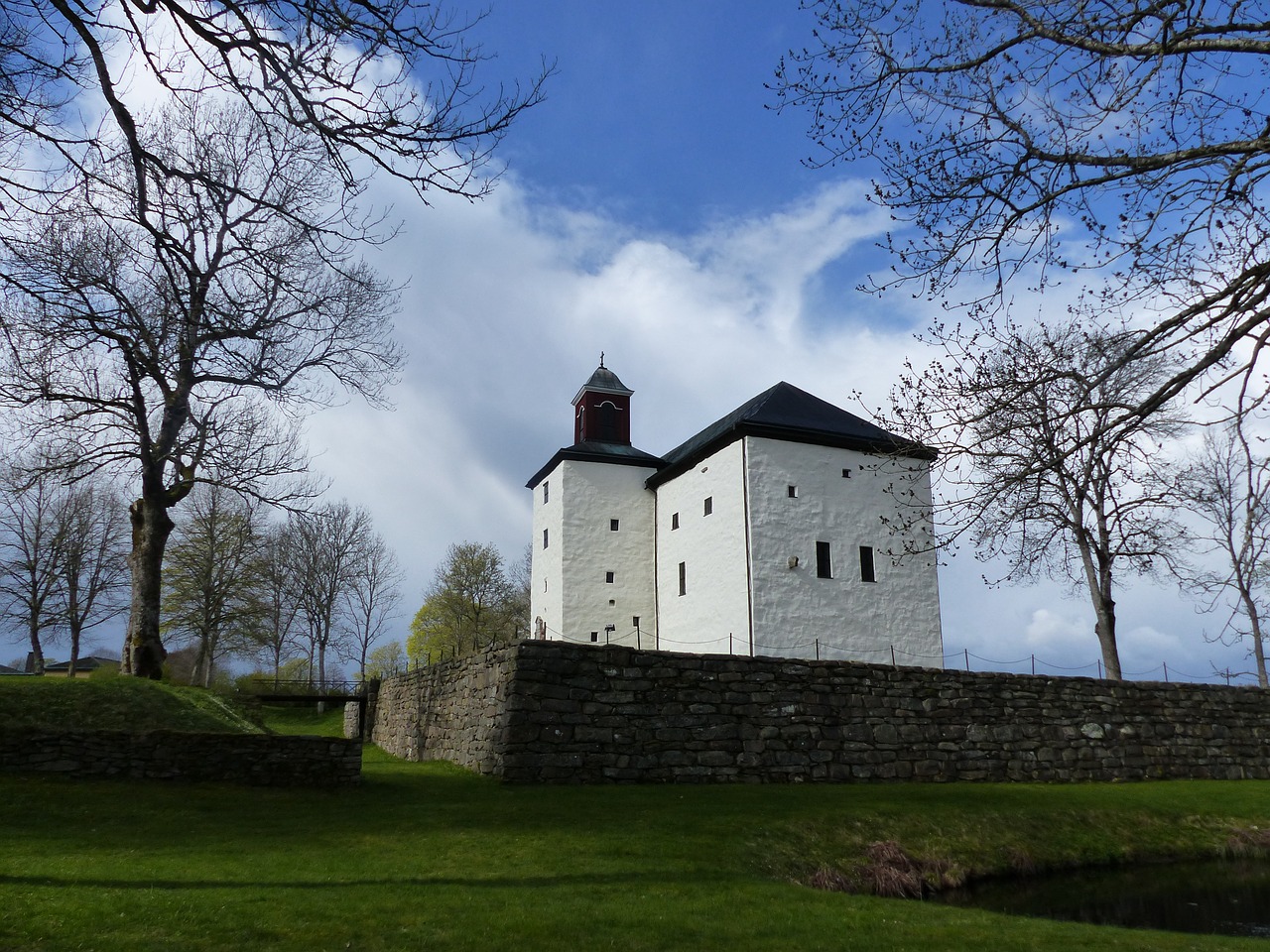 building sweden himmel free photo