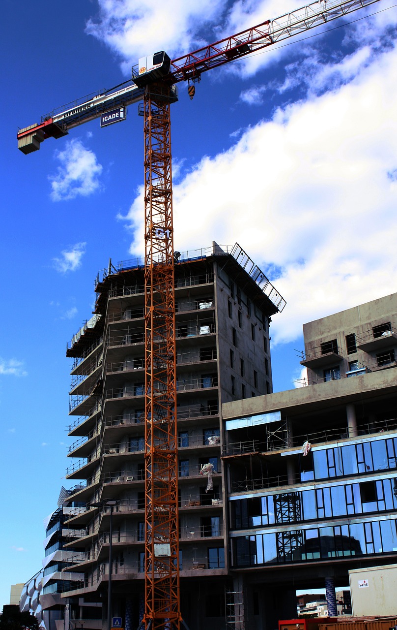 building site building under construction free photo