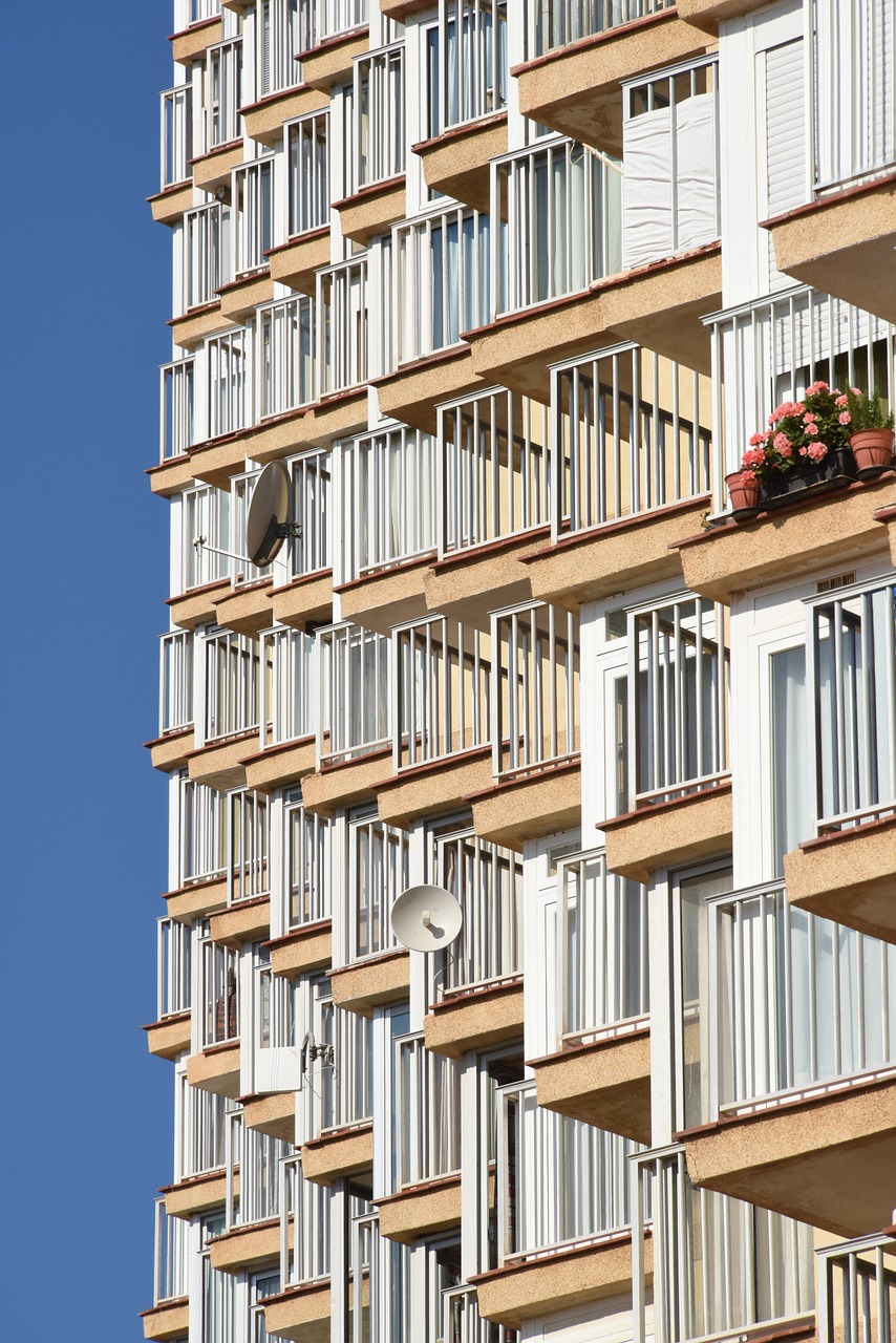 building balcony window free photo