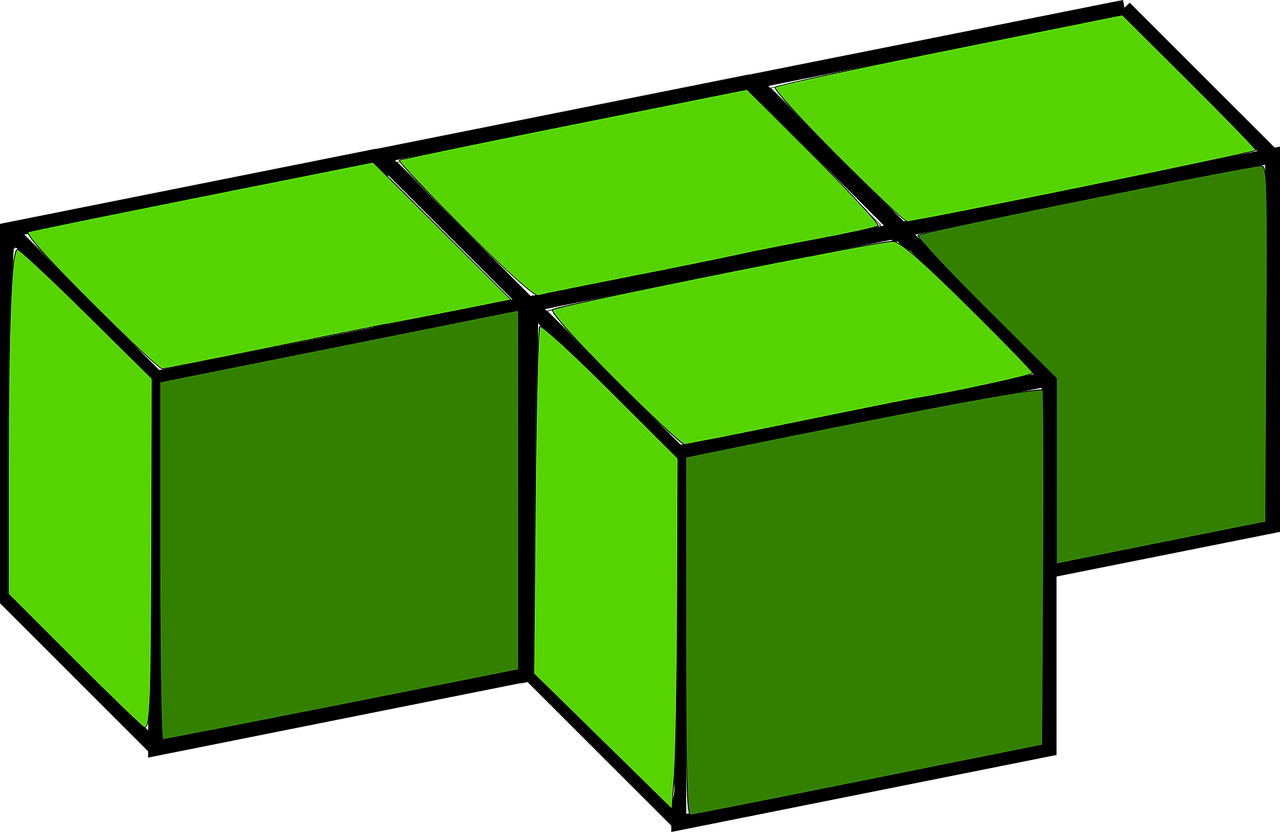 building blocks tetris 3d free photo