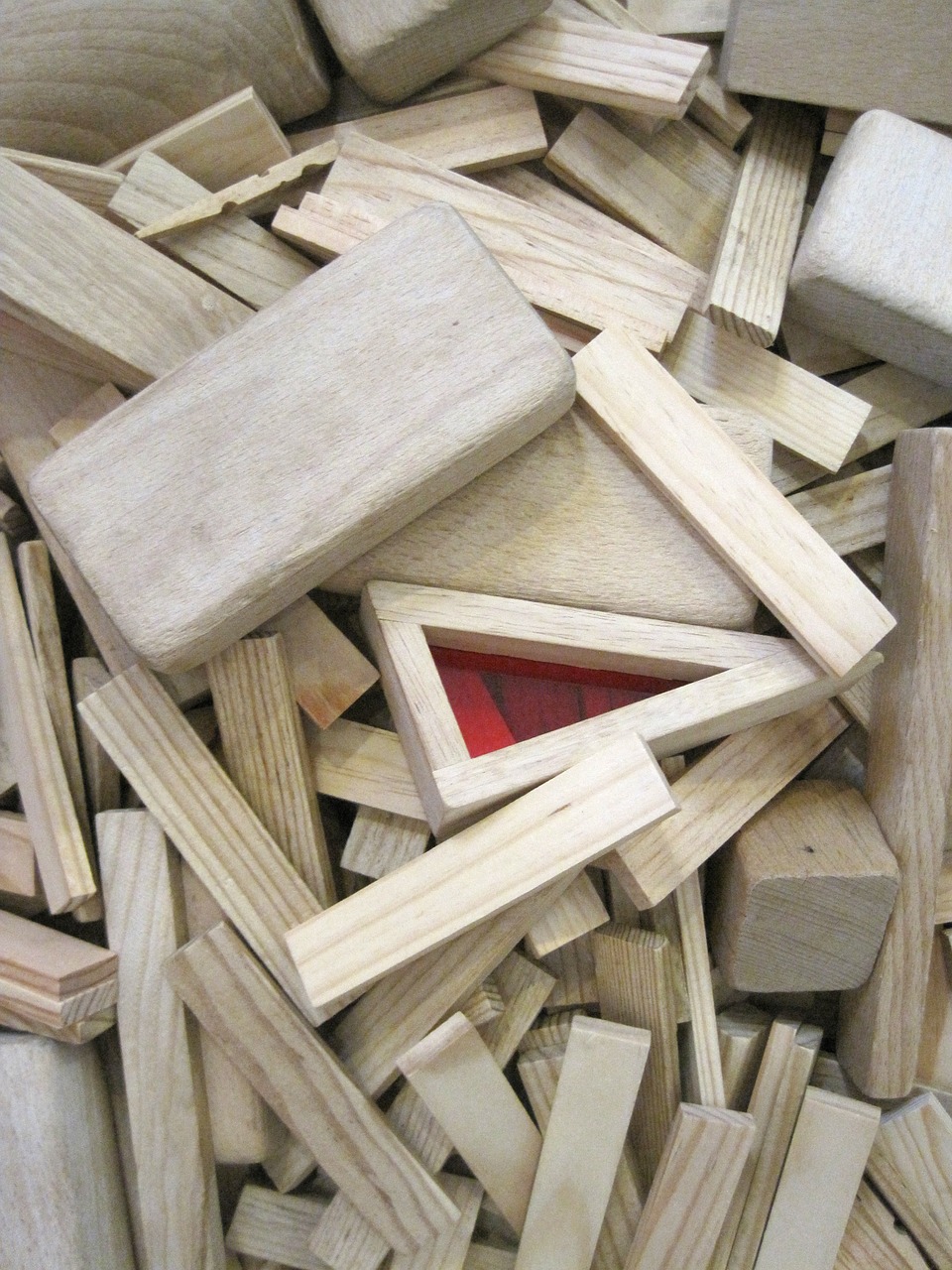building blocks wood stones toys free photo