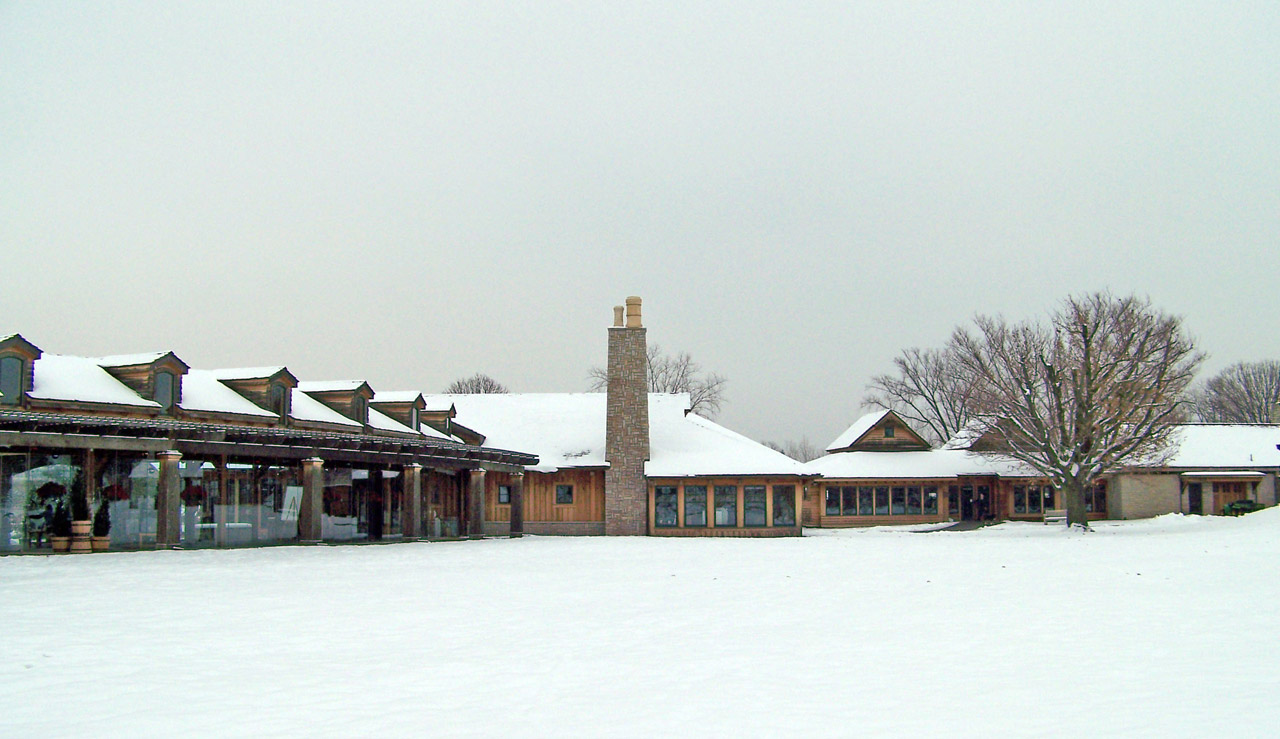 buildings park snow free photo