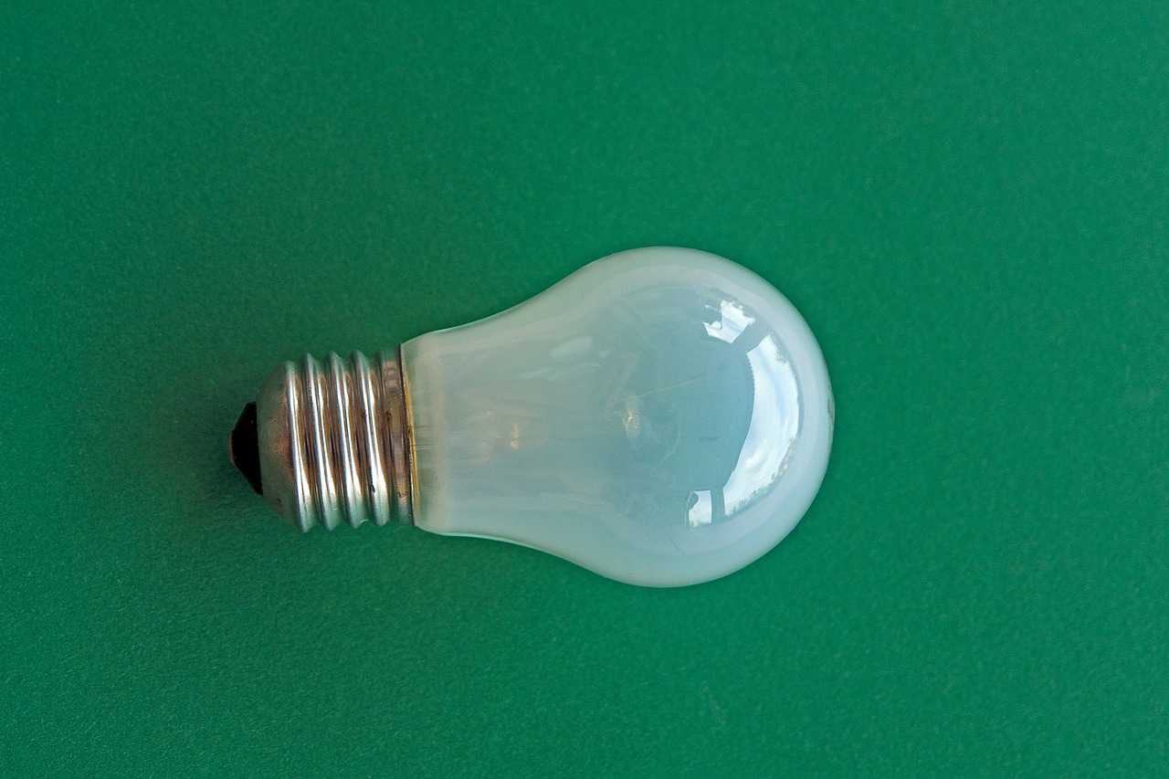 bulb object light free photo