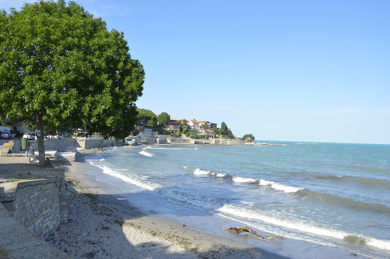 bulgaria nessebar beach free photo