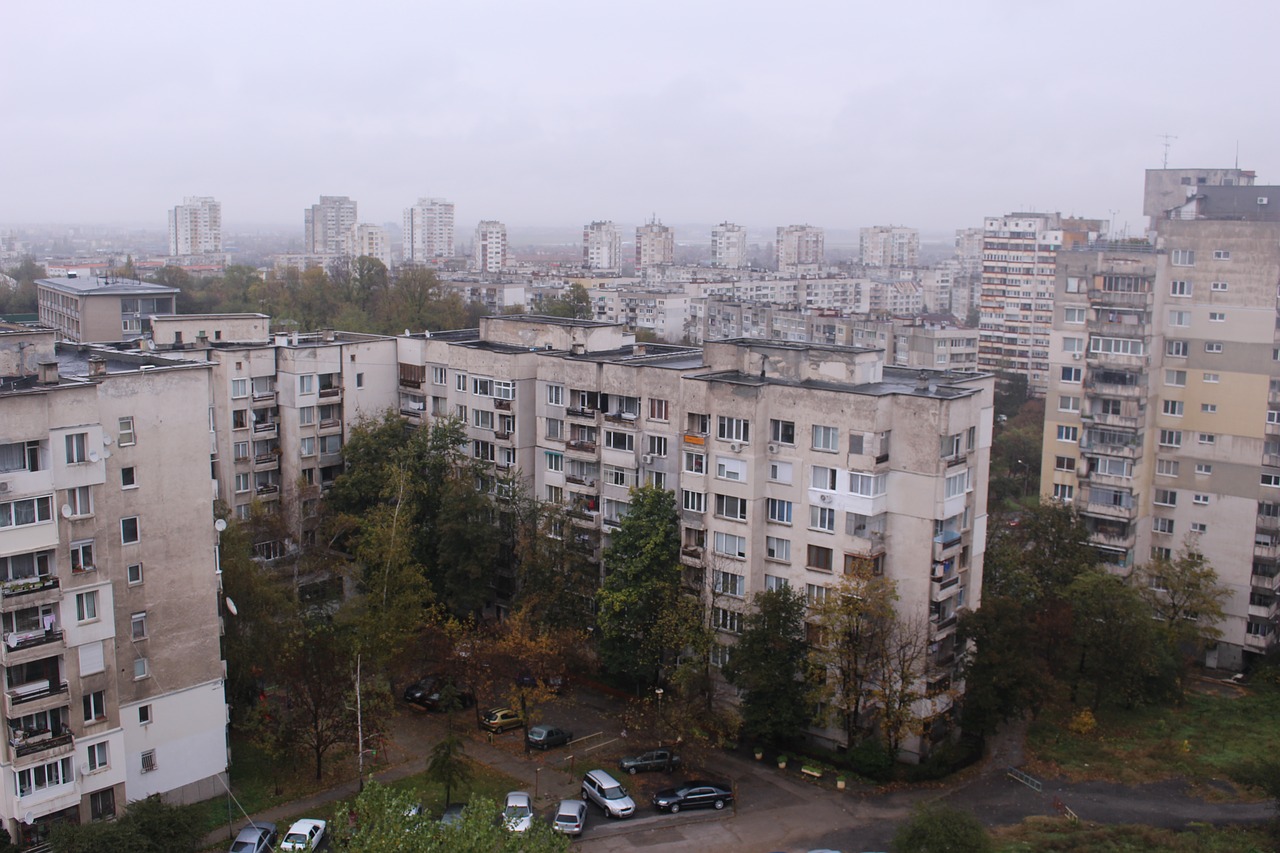 bulgaria skyline city free photo