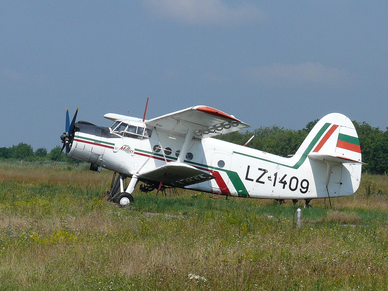 bulgaria airport agricultural aircraft free photo